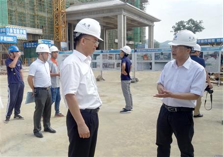 崇左市領導對崇左中醫(yī)壯醫(yī)醫(yī)院整體搬遷項目進行調研