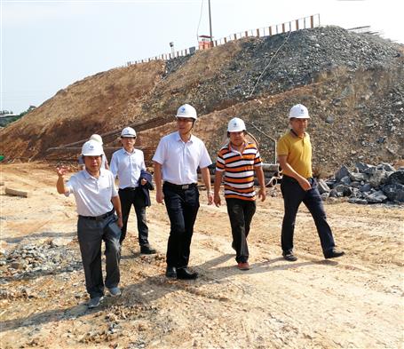 歐志永到三江片區(qū)項目調(diào)研