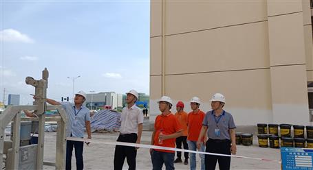 何勇率隊到項目開展2021年第三季度安全生產(chǎn)質量綜合大檢查