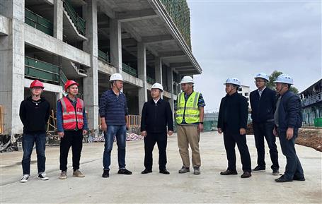 【奮戰(zhàn)四季度·決勝全年穩(wěn)】賴(lài)海標(biāo)到宜州中醫(yī)醫(yī)院項(xiàng)目調(diào)研