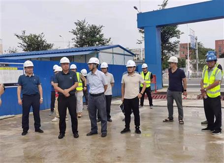 彭志春到冶建第四分公司項(xiàng)目開(kāi)展節(jié)前安全檢查工作