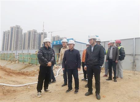 唐峰到冶建第四分公司項目開展節(jié)后復工復產檢查