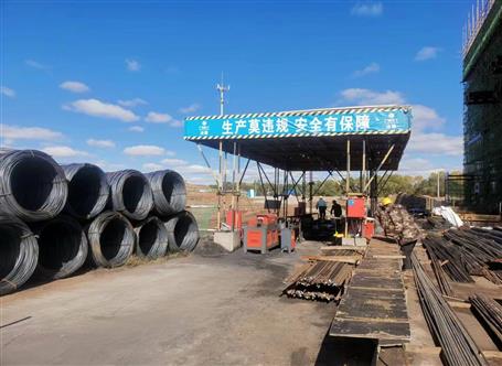 【奮戰(zhàn)三季度 打贏(yíng)攻堅(jiān)戰(zhàn)】冶建第四分公司區(qū)外項(xiàng)目施工忙