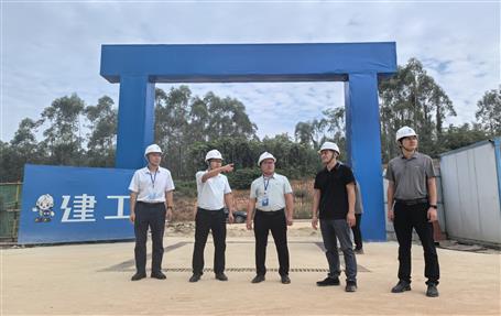 韋克雪到欽州、憑祥項目開展三季度安全生產質量綜合大檢查