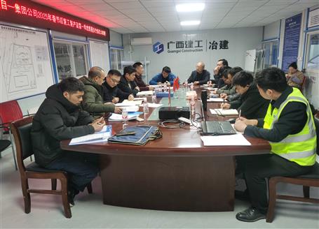 集團公司檢查組到冶建公司項目開展春節(jié)后復工復產(chǎn)暨第一季度質量安全綜合大檢查