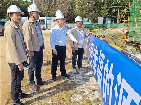 賴海標(biāo)到桂南分公司項(xiàng)目開(kāi)展2026年第一季度暨春節(jié)后復(fù)工復(fù)產(chǎn)安全生產(chǎn)質(zhì)量綜合大檢查